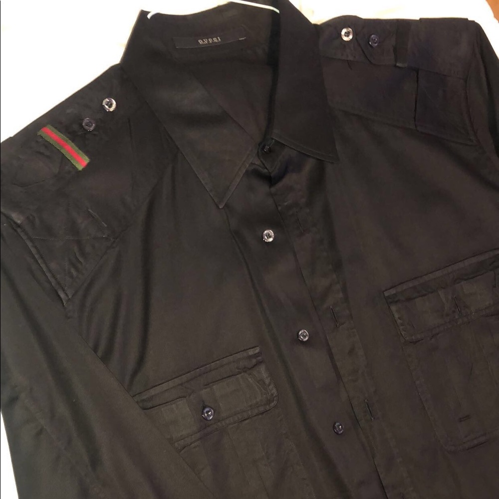 Gucci long sleeve dress Shirt